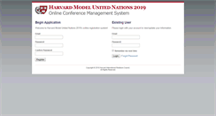 Desktop Screenshot of munbase.harvardmun.org